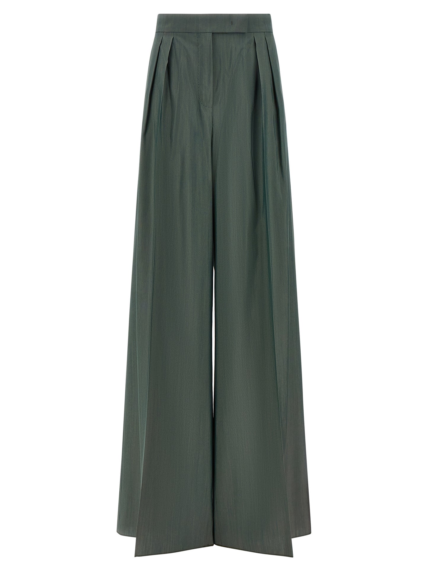 Max Mara Bicolor Virgin Wool Casual Pants