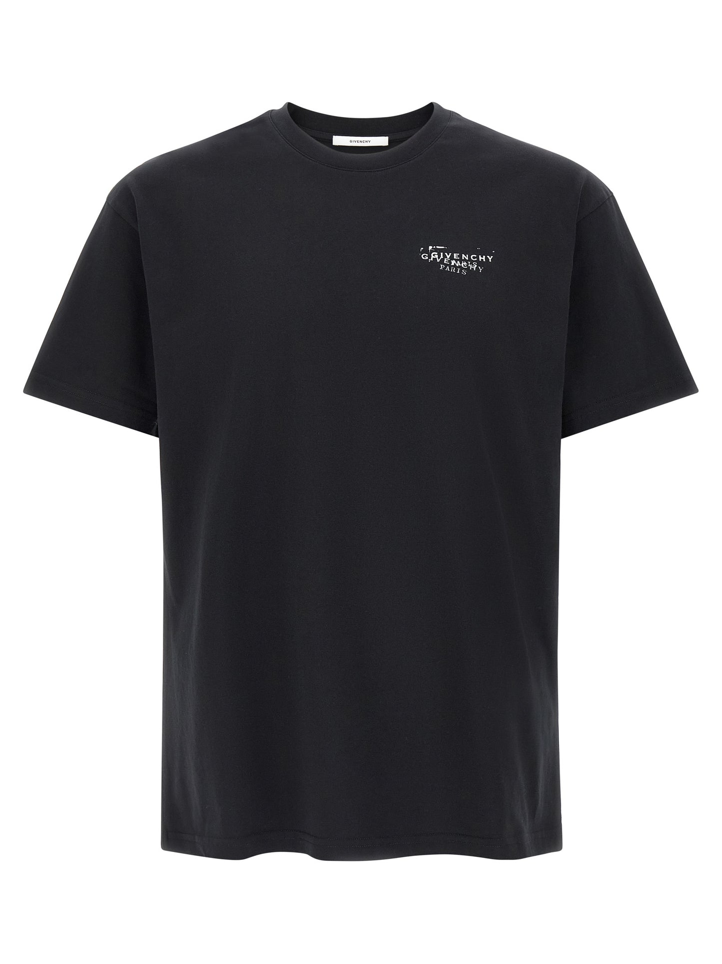 Givenchy Black Cotton T-Shirt