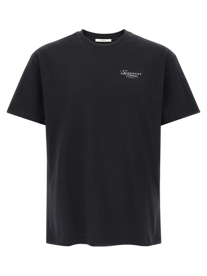 Givenchy Black Cotton T-Shirt