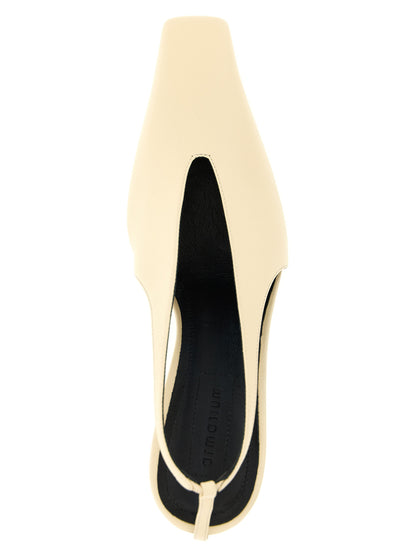 Armarium Beige Lambskin High Heel Pumps