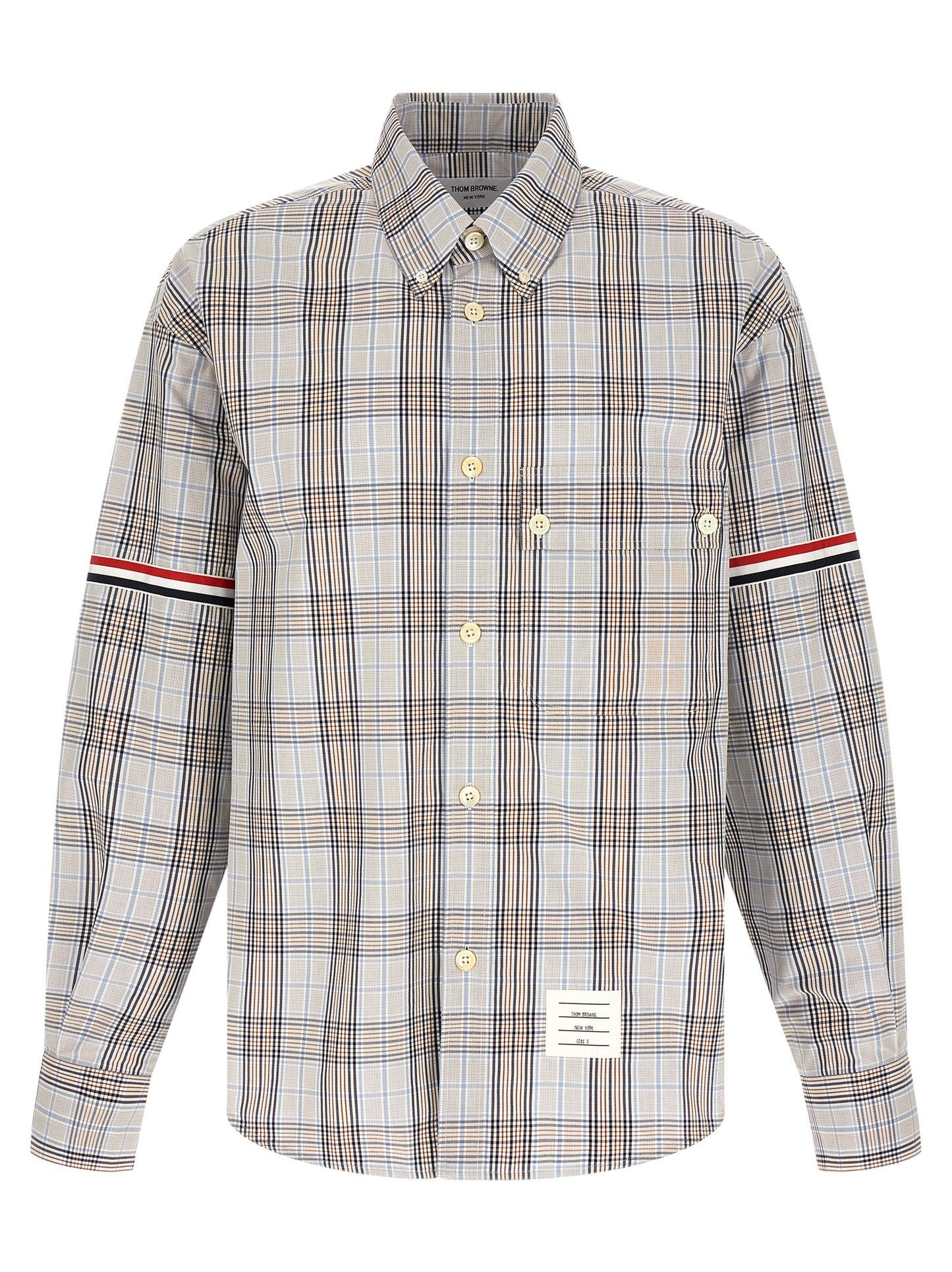 Thom Browne Multicolor Cotton Blouse