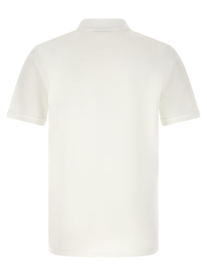Givenchy White Cotton Polo Shirt