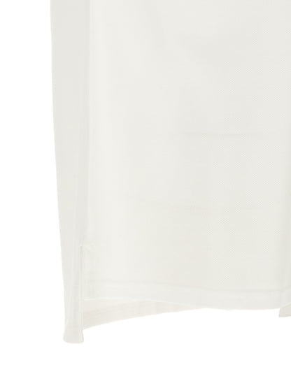 Givenchy White Cotton Polo Shirt