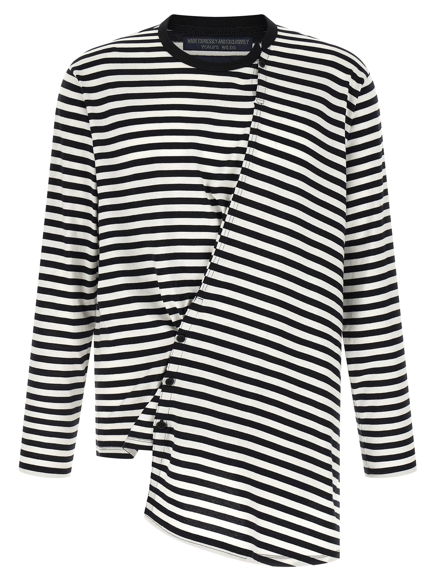 Yohji Yamamoto Bicolor Cotton Cardigan
