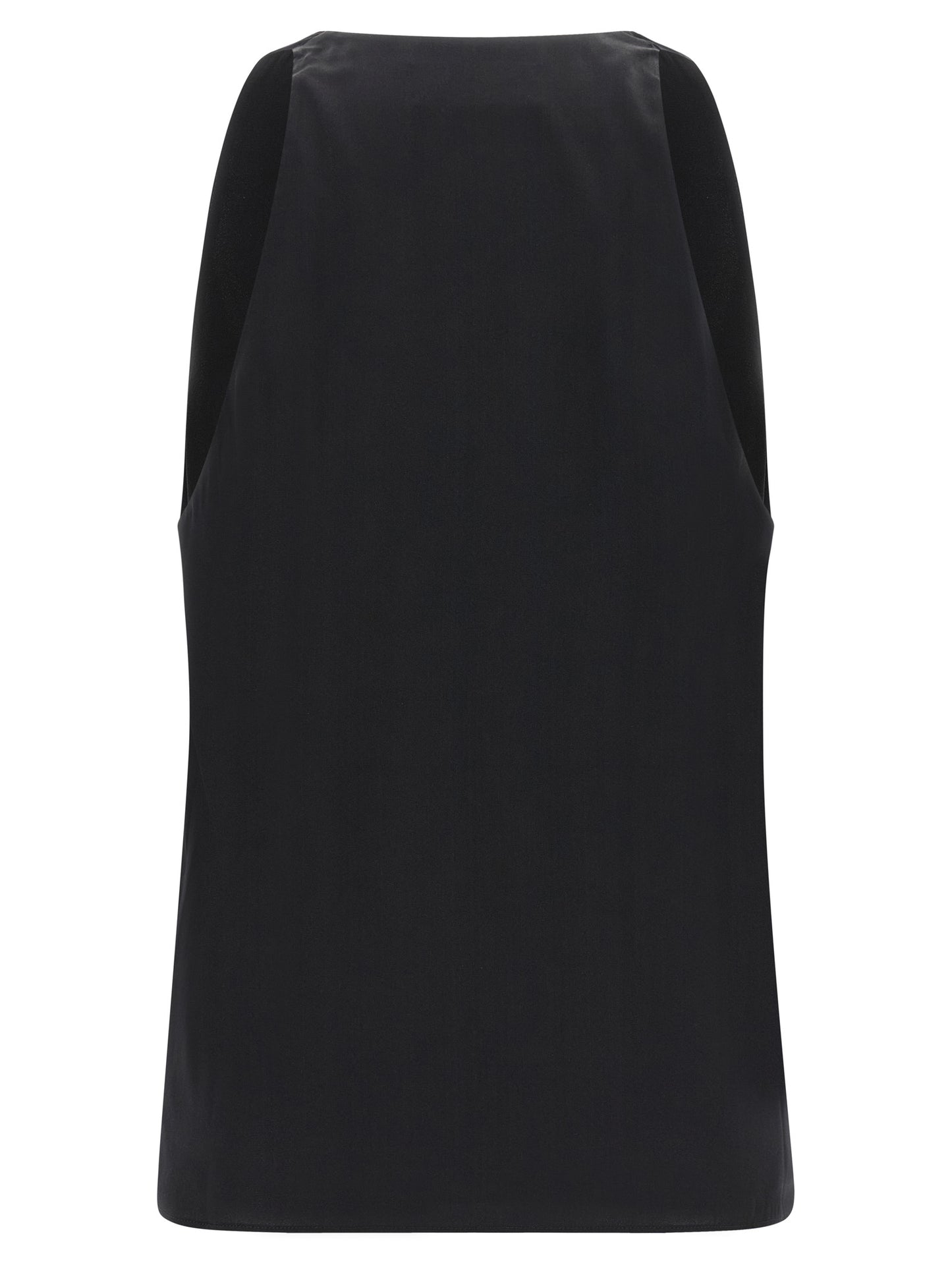 Armarium Black Silk Tank Tops