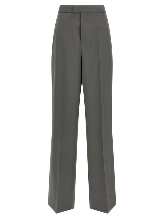 Armarium Gray Virgin Wool Dress Pants