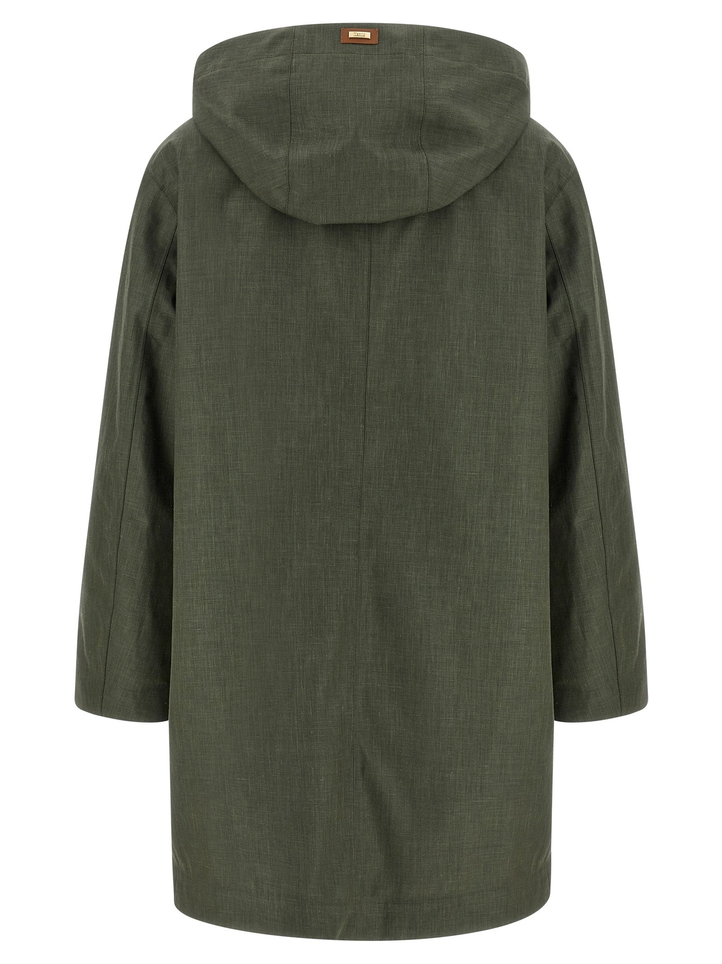 Herno Bicolor Linen Coat