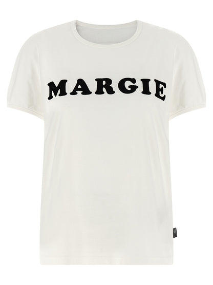 MM6 Maison Margiela White Cotton T-Shirt