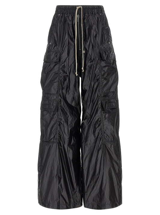 DRKSHDW Black Nylon Cargo Pants