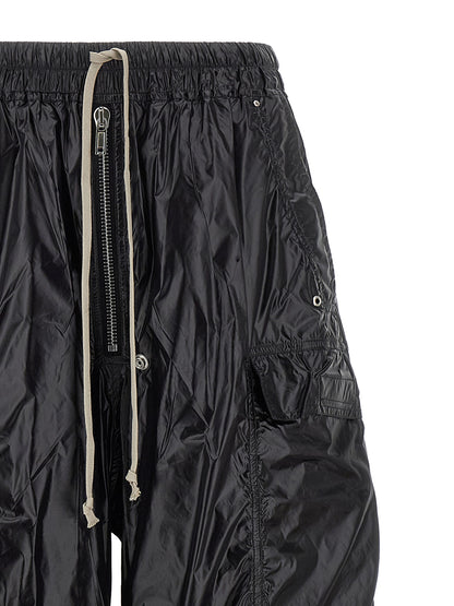 DRKSHDW Black Nylon Cargo Pants