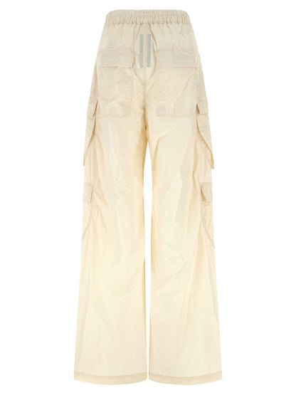 DRKSHDW Beige Nylon Cargo Pants
