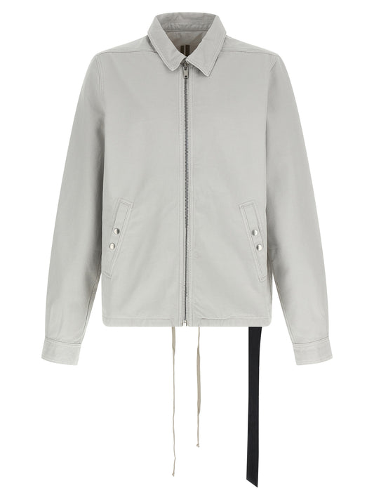 DRKSHDW Beige Cotton Shell Jacket