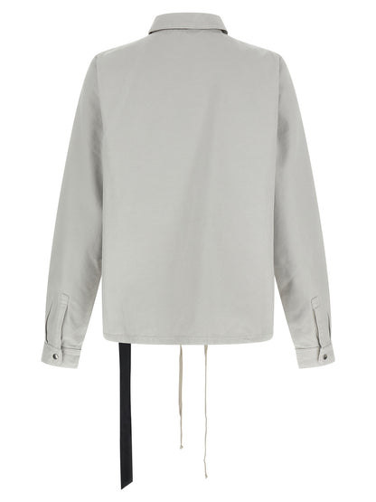 DRKSHDW Beige Cotton Shell Jacket