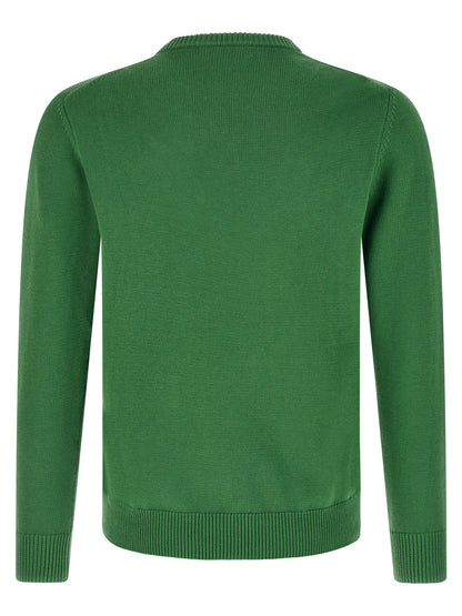Ballantyne Bicolor Cotton Cardigan