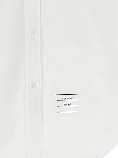 Thom Browne White Cotton Blouse