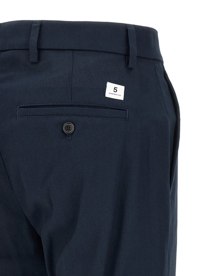 Department 5 Blue Cotton Chino Pants