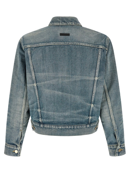 Fear Of God Blue Cotton Denim Jacket