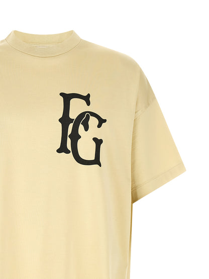 Fear Of God Beige Cotton T-Shirt
