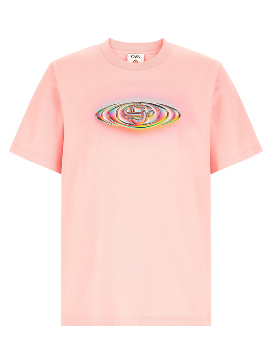 Casablanca Multicolor Organic Cotton T-Shirt