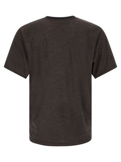 Saint Laurent Brown Wool T-Shirt