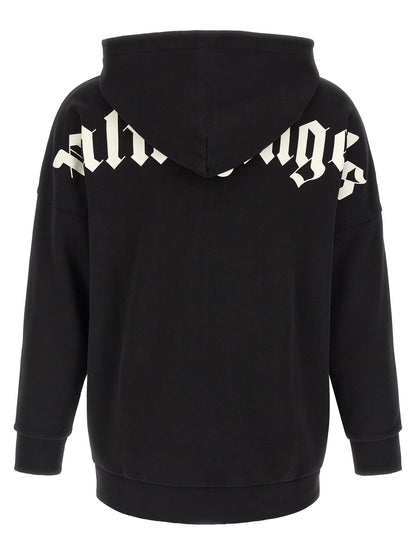 Palm Angels Bicolor Cotton Sweatshirt