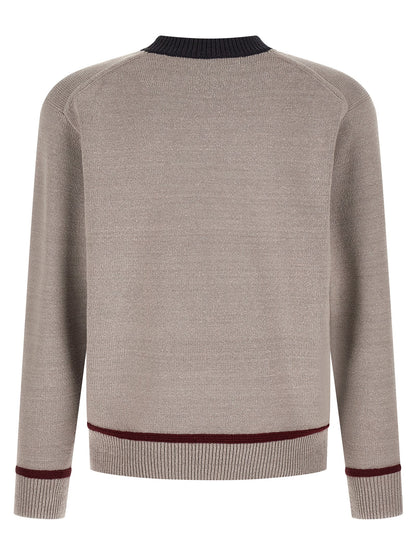 Junya Watanabe Gray Silk Cardigan