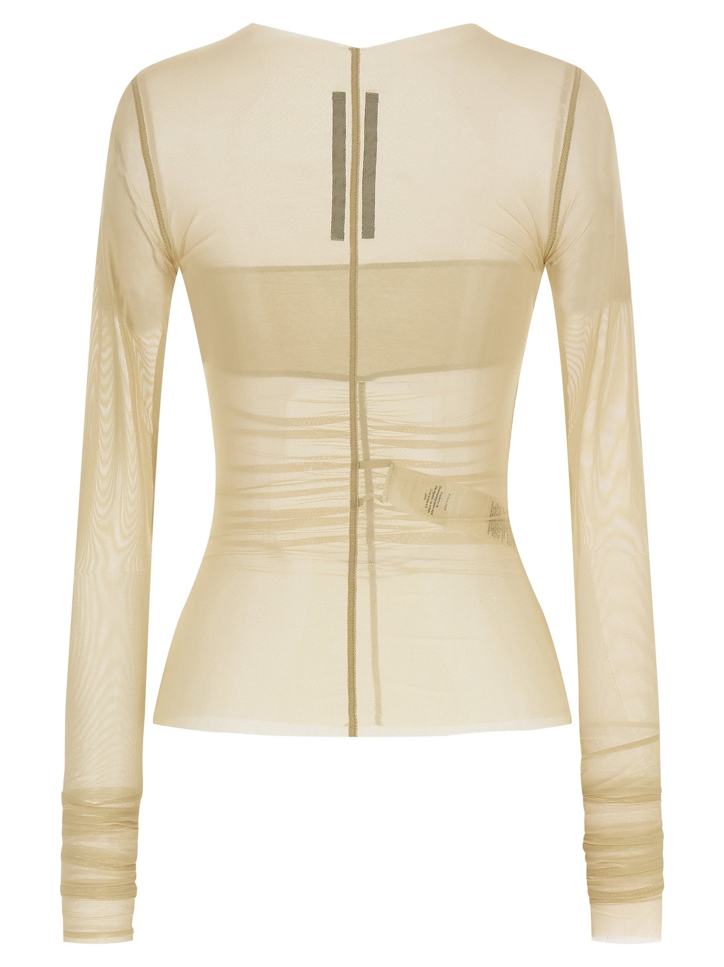 Rick Owens Beige Nylon Shirt