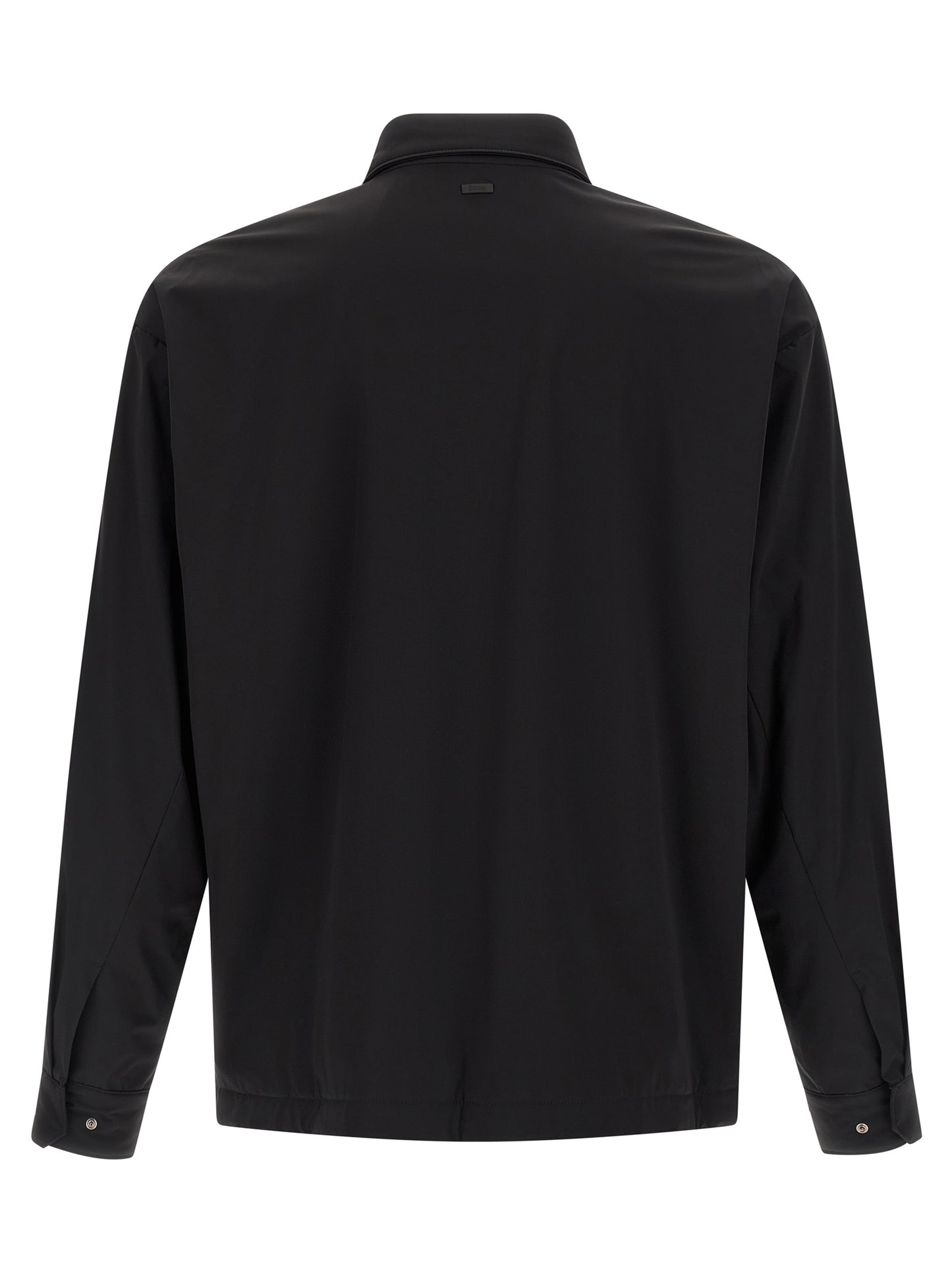 Herno Black Polyamide Shell Jacket