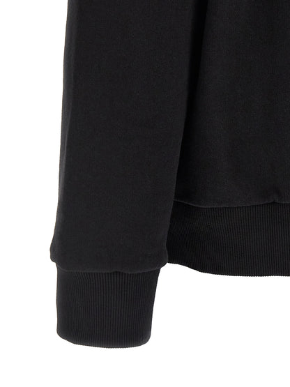 MM6 Maison Margiela Black Cotton Sweatshirt