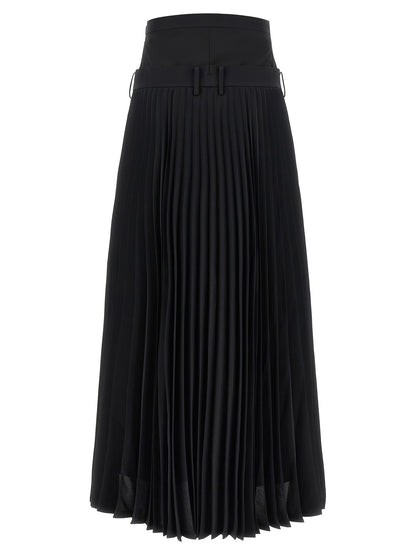 Junya Watanabe Black Wool Pants