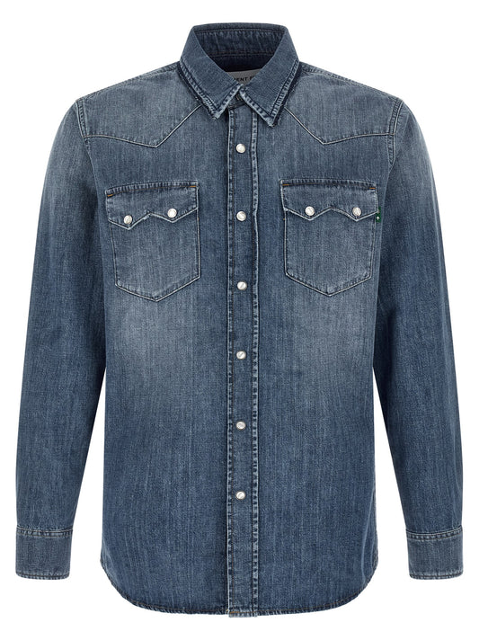 Department 5 Blue Cotton Blouse