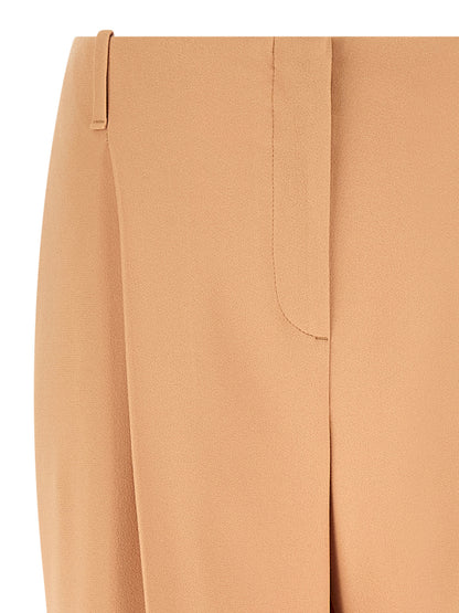 Ermanno Scervino Beige Acetate Casual Pants