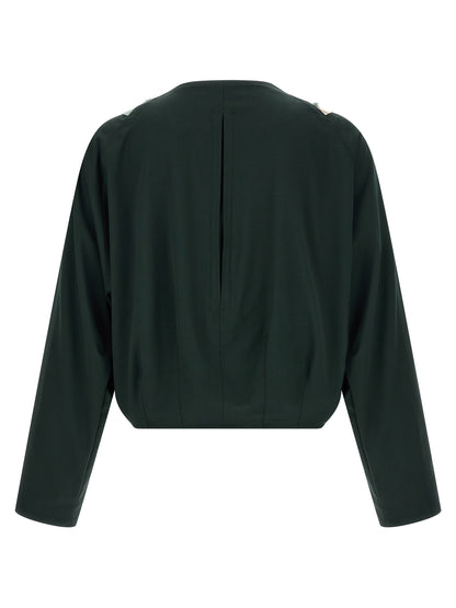 Kiko Kostadinov Multicolor Virgin Wool Shell Jacket