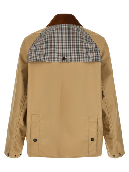 Junya Watanabe Beige Nylon Shell Jacket