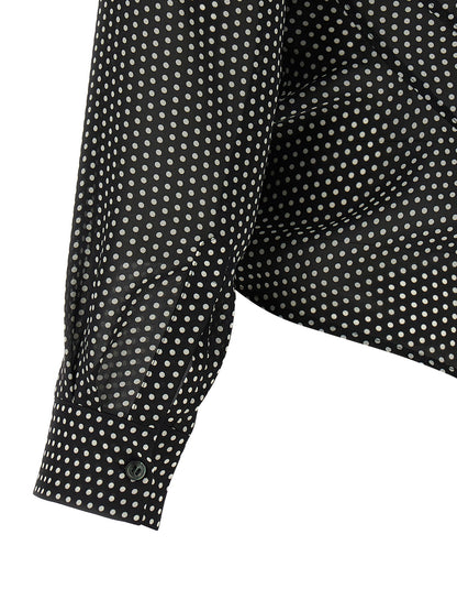Junya Watanabe Bicolor Polyester Blouse