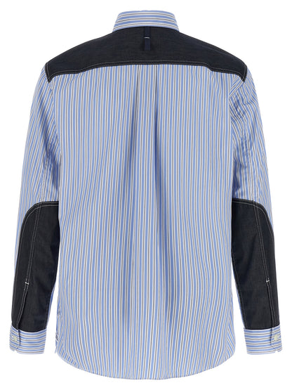 Junya Watanabe Blue Cotton Blouse