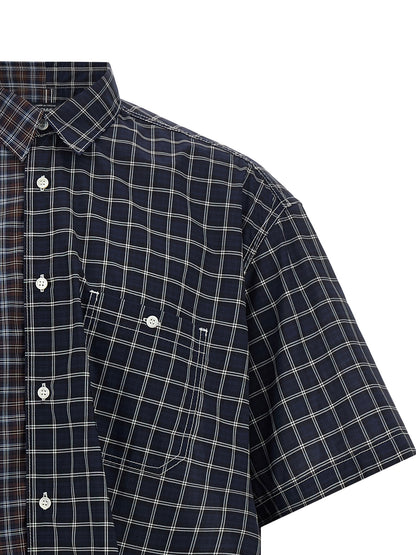 Comme Des Garçons Multicolor Cotton Blouse