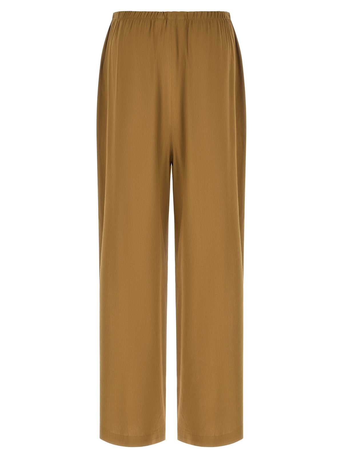 Trousers by Max Mara for women in linen & viscose beige features a tailored silhouette with a tailored straight-leg & wide, defined by its long and a sophisticated .