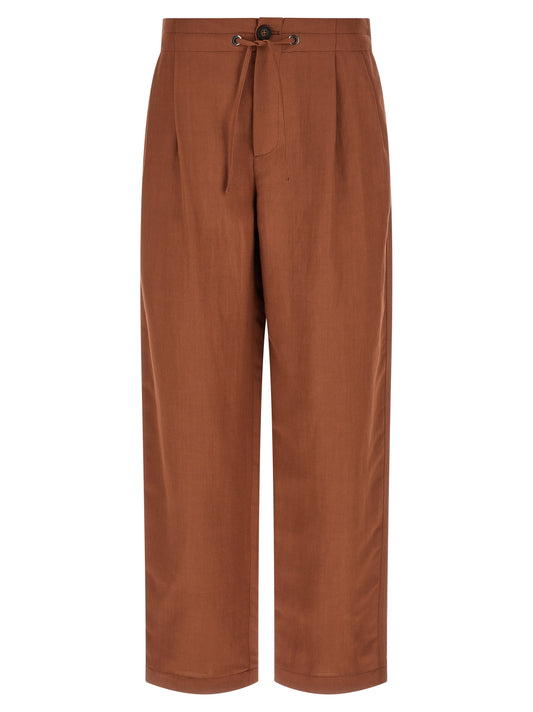 Brunello Cucinelli Multicolor Viscose Casual Pants