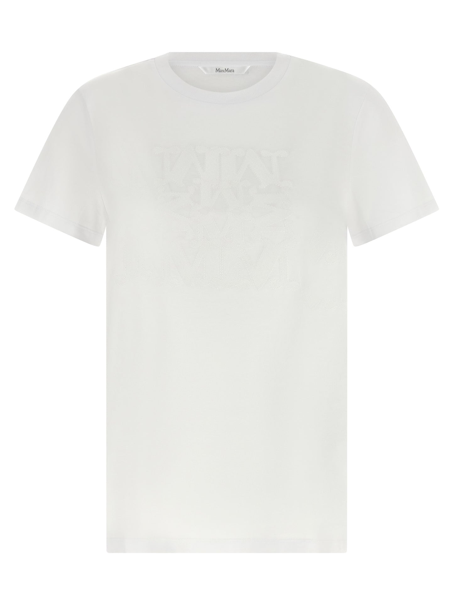 Max Mara White Cotton T-Shirt