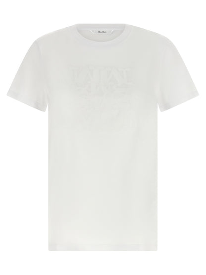 Max Mara White Cotton T-Shirt