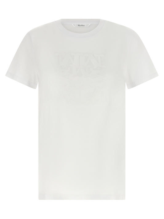 Max Mara White Cotton T-Shirt