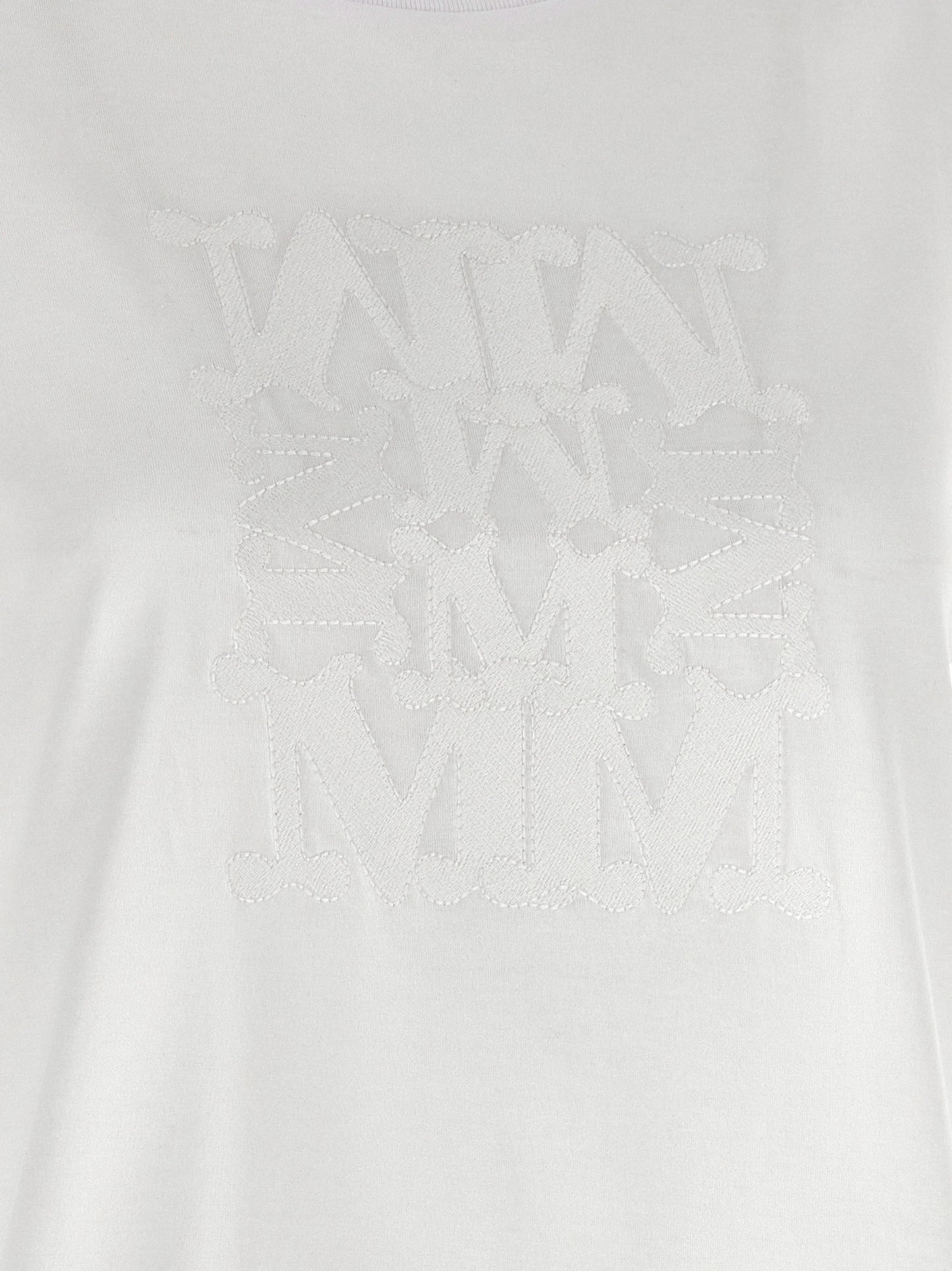 Max Mara White Cotton T-Shirt