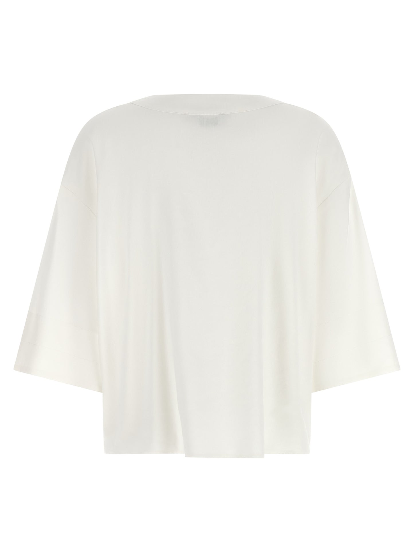Max Mara White Linen Blouse