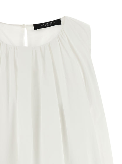 Max Mara White Cotton Shirt