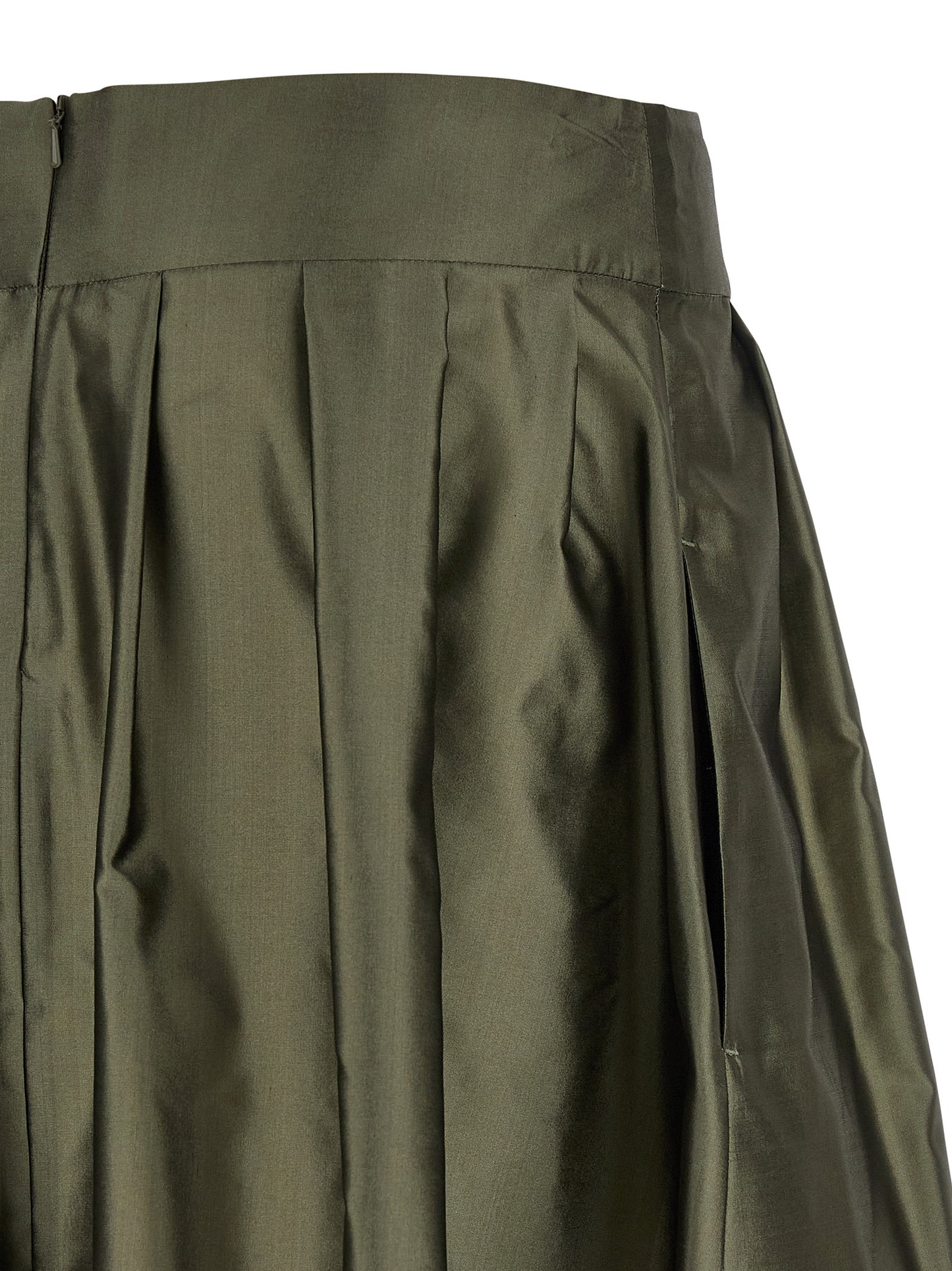 'S Max Mara Bicolor Polyester Mini Skirt