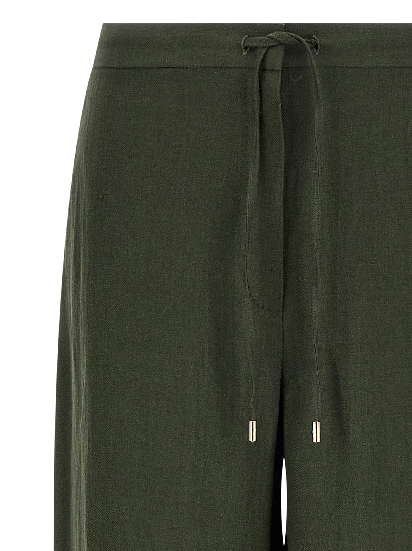 Max Mara Bicolor Linen Casual Pants