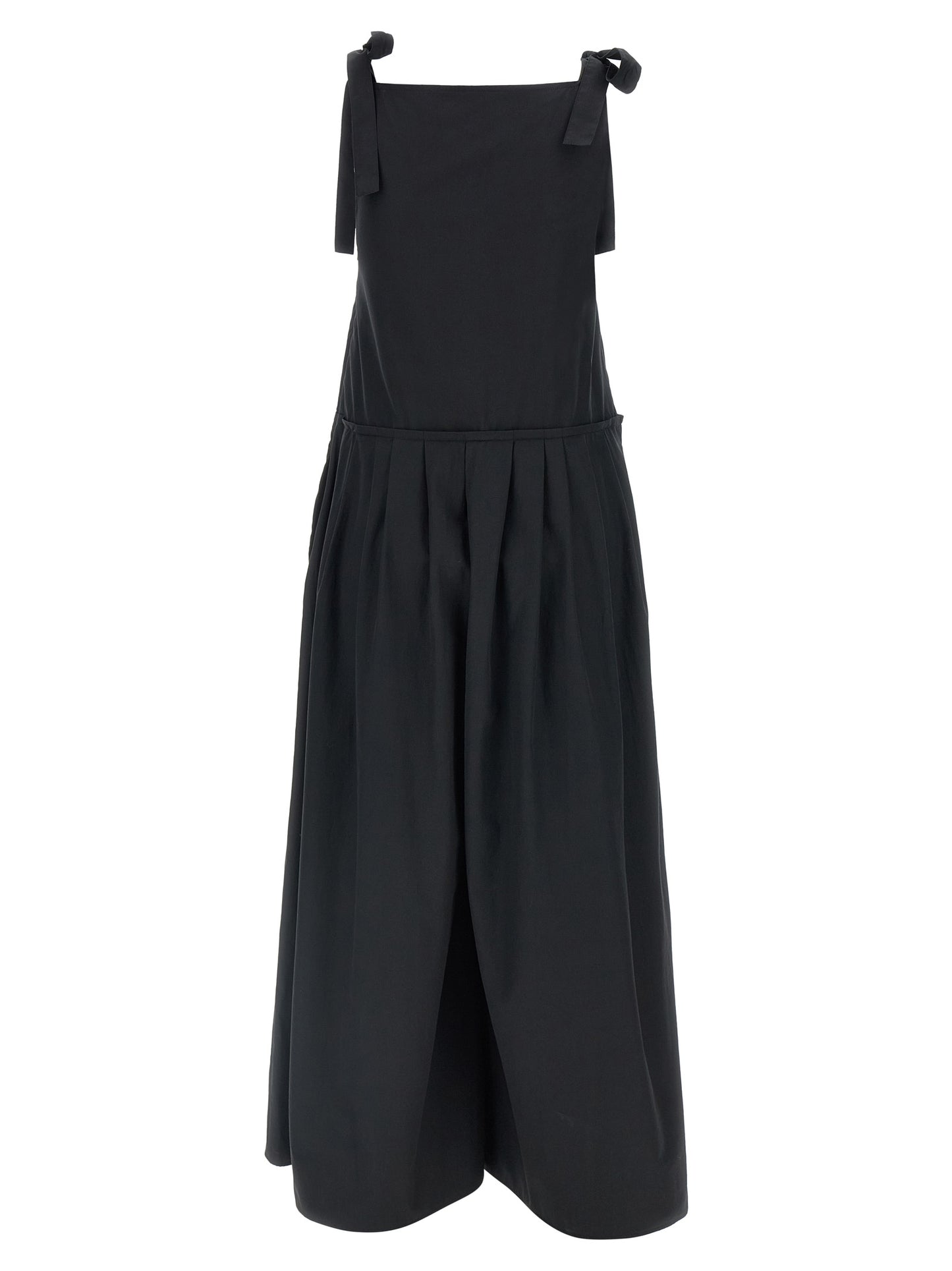 Max Mara Black Cotton Jumpsuit