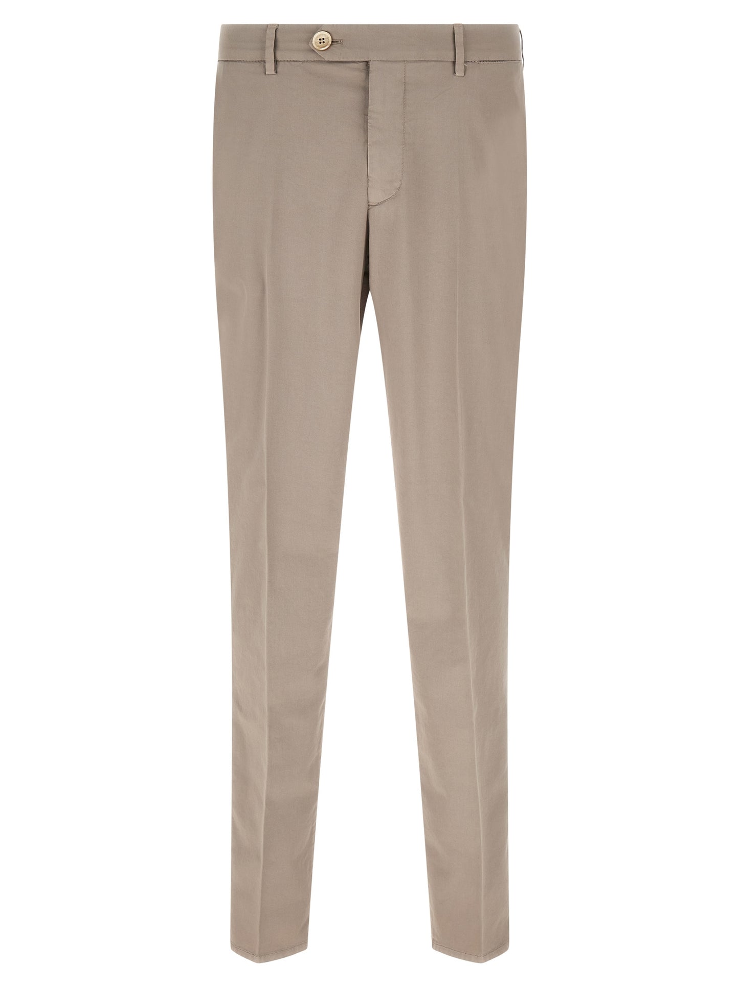 Brunello Cucinelli Beige Cotton Casual Pants