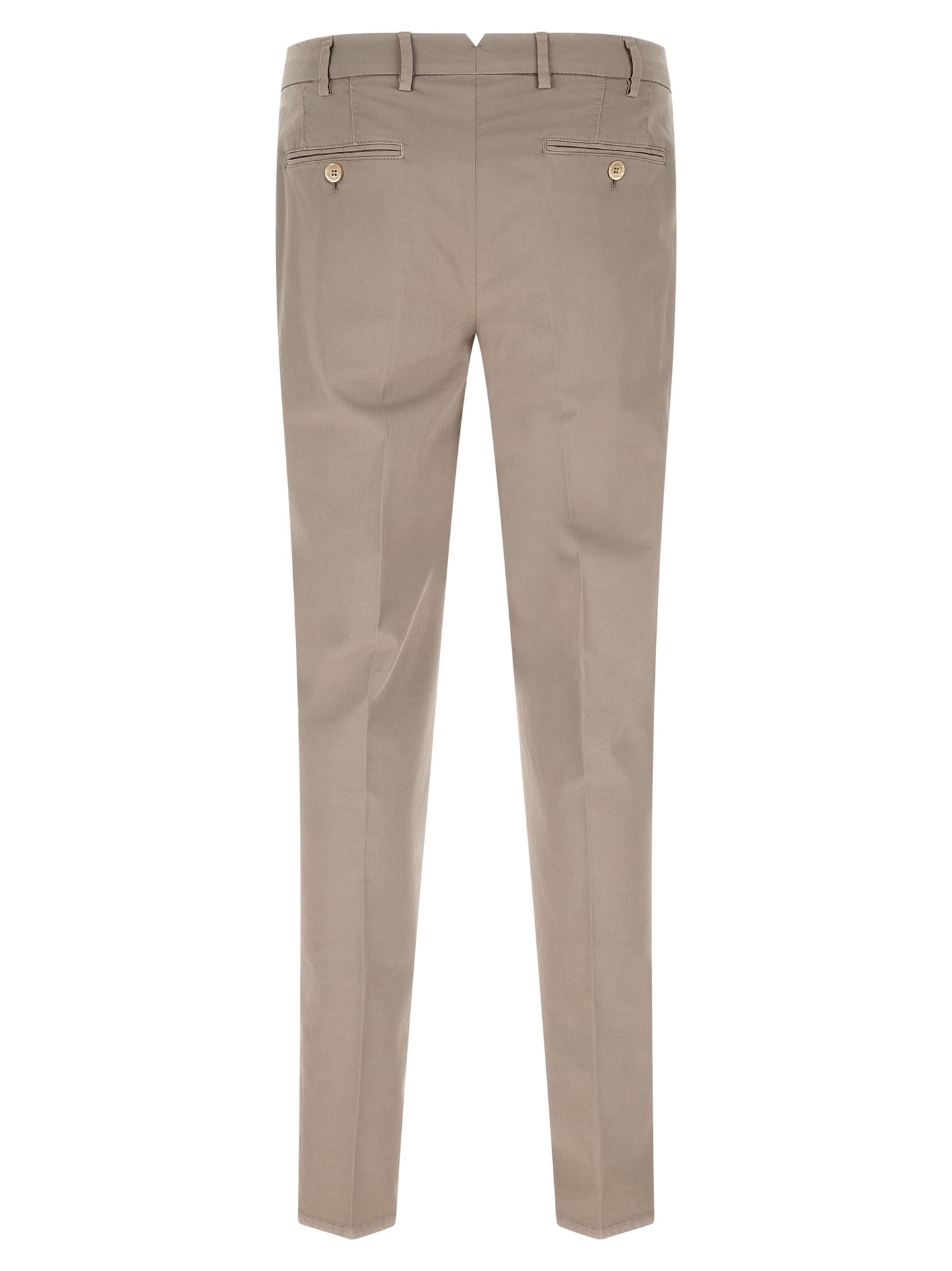 Brunello Cucinelli Beige Cotton Casual Pants